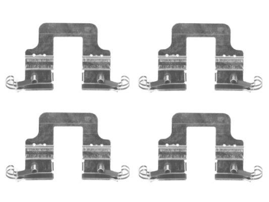 TEXTAR Accessoireset, schijfremblok 82514200 TEXTAR 82514200 Accessoireset, schijfremblok originele SATURN