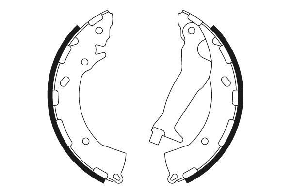 Remschoenset TEXTAR 91072600 TEXTAR 91072600: Remschoen Hyundai i10 2019