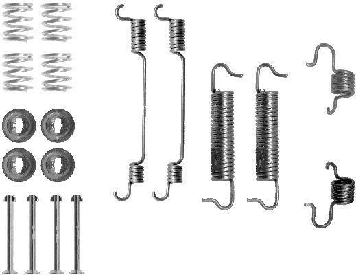 TEXTAR Monteringssats, bromsbackar 97014600 97014600 TEXTAR monteringssats bromsbackar OPEL ASCONA