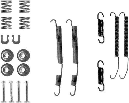 TEXTAR Lisakomplekt, Piduriklotsid 97030400 TEXTAR 97030400 Lisakomplekt piduriklotsid Subaru Forester SG hind