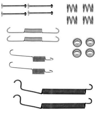 TEXTAR Kit de acessórios, maxilas do travão 97037900 Kit de acessórios maxilas do travão TEXTAR Nissan PATHFINDER 97037900