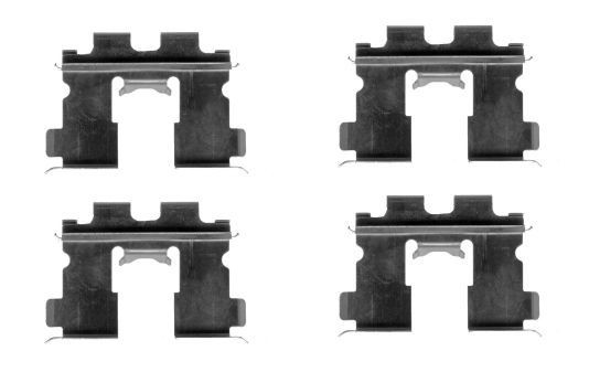 TEXTAR Kit d'accessoires, plaquette de frein à disque 82519200 BMW i4 Kit d'accessoires, plaquette de frein à disque TEXTAR 82519200