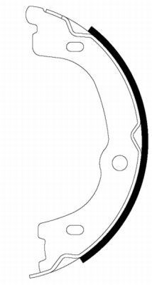 TEXTAR Σετ σιαγόνων φρένων, χειρόφρενο 91075300 Σιαγωνες φρενων TEXTAR NIRO 91075300 φθηνά