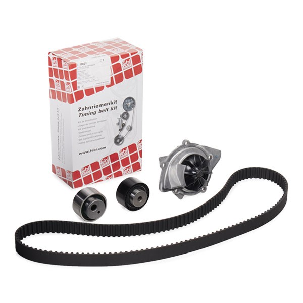 FEBI BILSTEIN Vodné čerpadlo + sada ozubeného remeňa 45108 Vodné čerpadlo + sada ozubeného remeňa FEBI BILSTEIN Peugeot 5008 45108