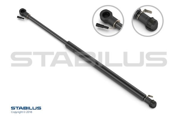 Gasdemper, Achterruit STABILUS 673042 STABILUS // ELEKTRO-LIFT 673042: Gasveer kofferbak Porsche 911 2012
