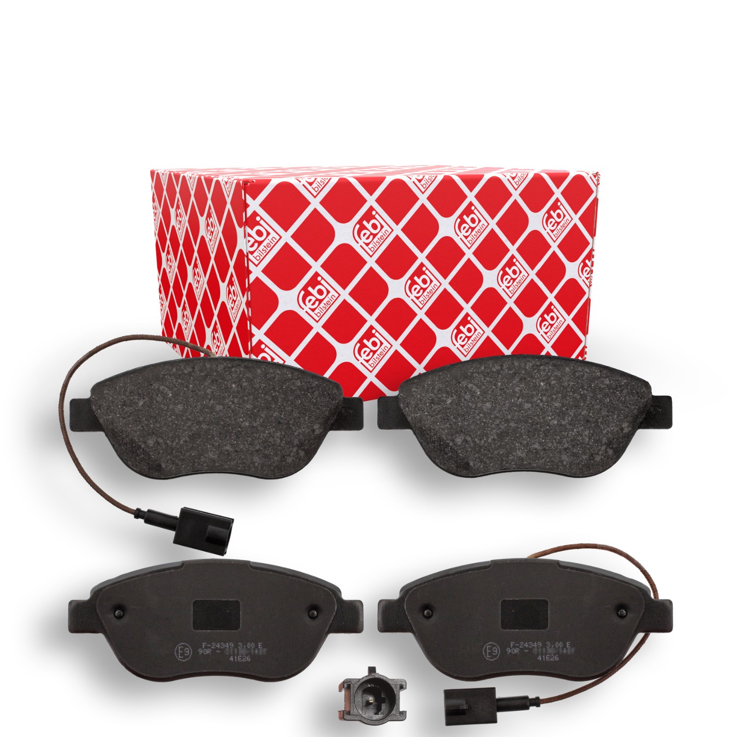 FEBI BILSTEIN Kit pastiglie freni 116057 FEBI BILSTEIN 116057 Kit pastiglie freni FIAT Doblo II Station Wagon (263) 1.4 Flex (119107, 119307) 86 CV 2009