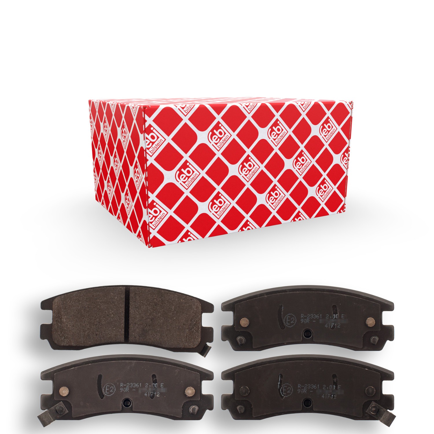 FEBI BILSTEIN Jarrupalat, levyjarru 116154 FEBI BILSTEIN 116154 Jarrupalat, levyjarru CHEVROLET Monte Carlo V 5.3 SS 307 hv 2005