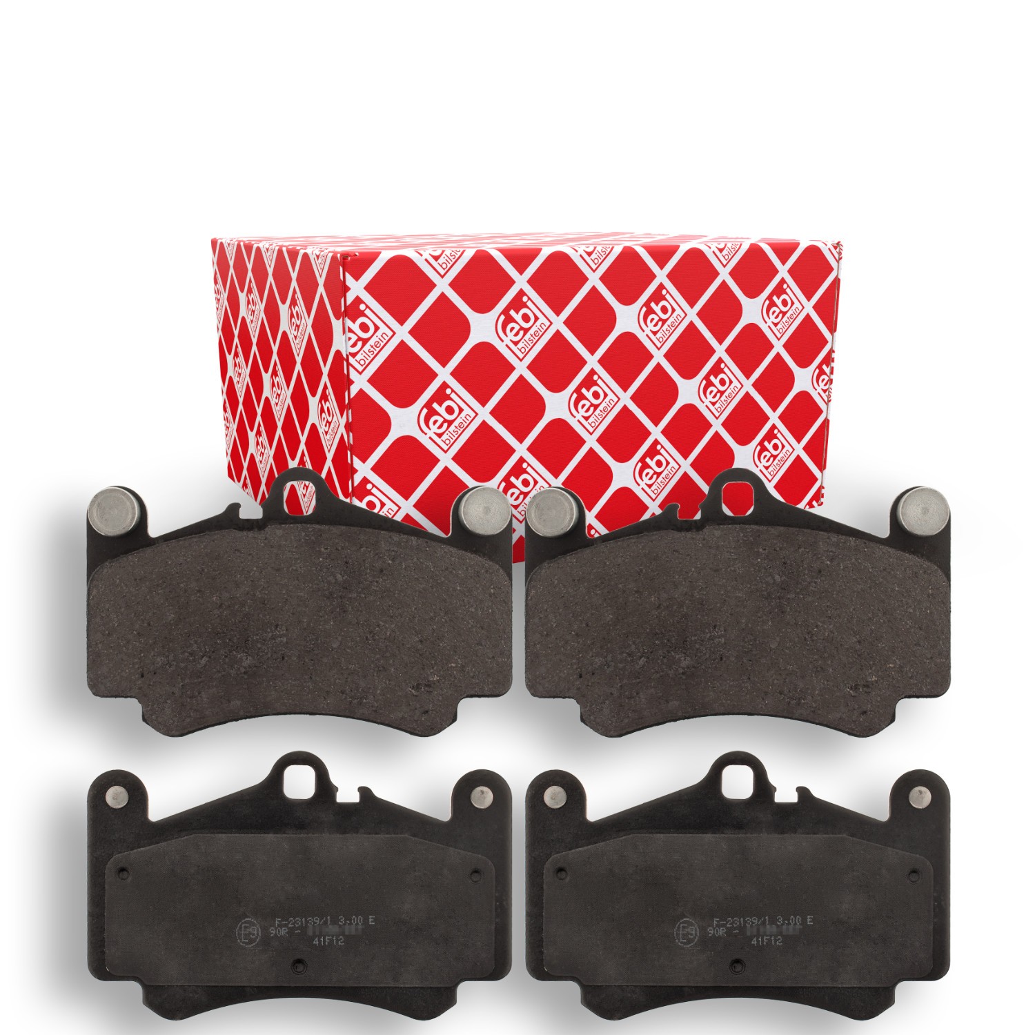 FEBI BILSTEIN Τακάκια φρένων 116168 FEBI BILSTEIN Αγωνιστικά τακάκια PORSCHE 116168