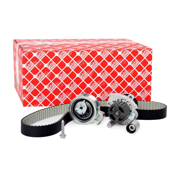 Bomba de água + kit de correia dentada FEBI BILSTEIN 45126 FEBI BILSTEIN 45126: Kit de distribuição Volkswagen GOLF 2001