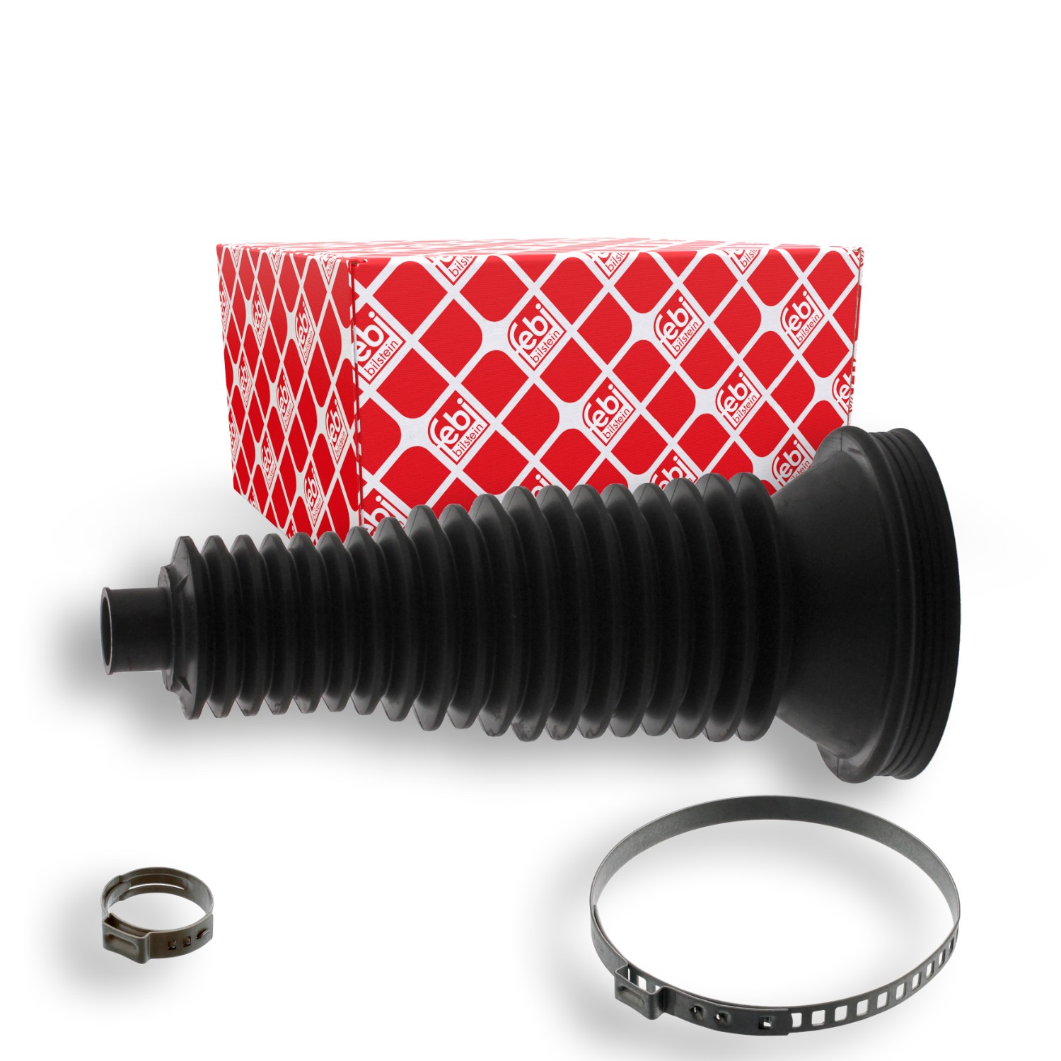 Kit soffietto, Sterzo FEBI BILSTEIN 45480 FEBI BILSTEIN 45480 Cuffia scatola sterzo Audi Q5 2010