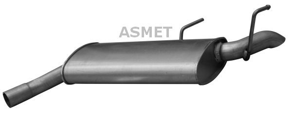ASMET Rear silencer 05.178 ASMET 05.178 genuine Opel Signum CC exhaust silencer price