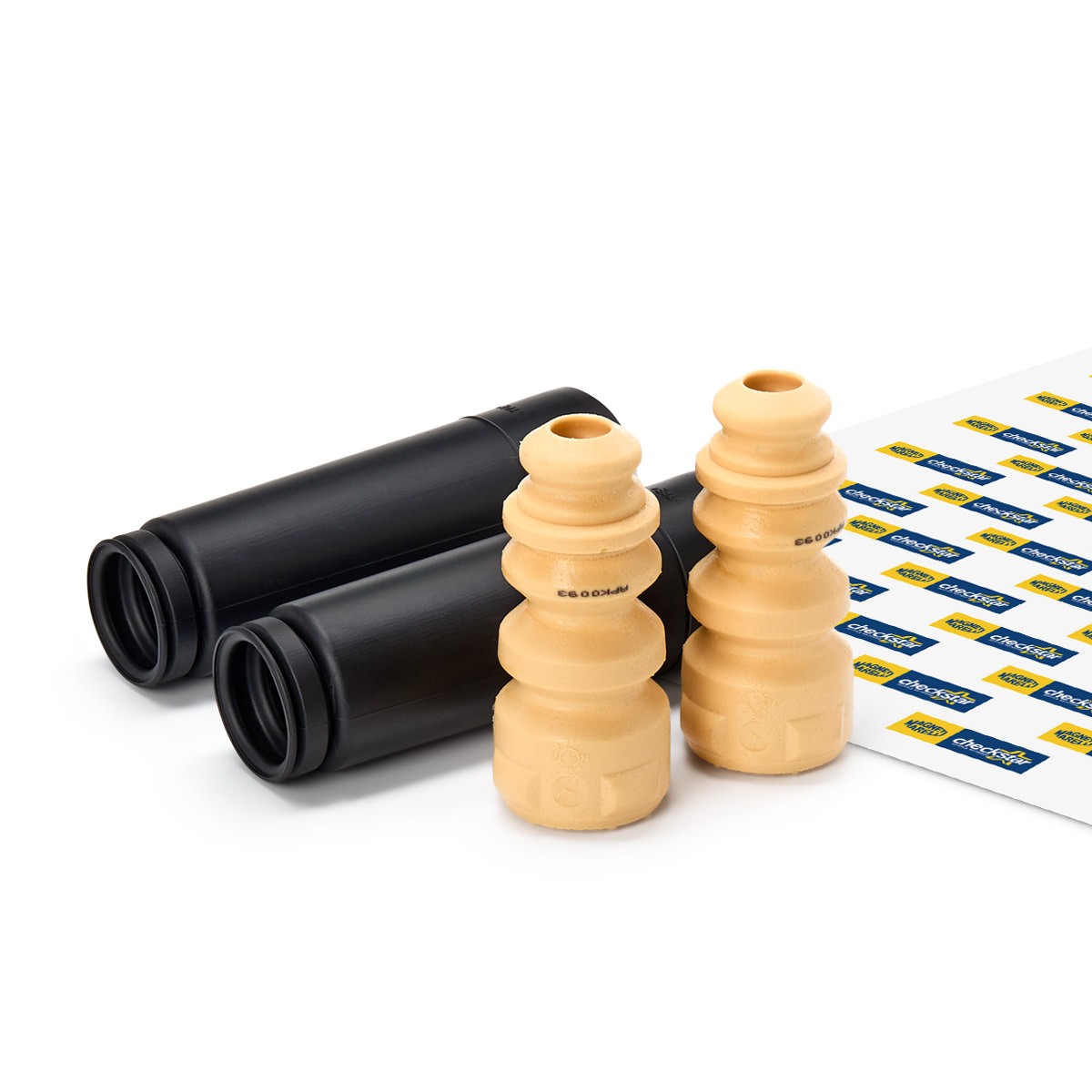 MAGNETI MARELLI Kit de protecção contra o pó, amortecedor 310116110093 MAGNETI MARELLI 310116110093 Fole & batente para amortecedor VW Golf 6 preço