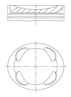 MAHLE Kolvid 081 PI 00104 000 MAHLE 081 PI 00104 000 originaal Kolvid Citroën C5 Sedaan hind