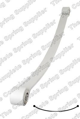 LESJÖFORS Lames de ressort 5856819 Lame de suspension LESJÖFORS CITAN 5856819 pas cher