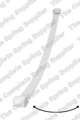 LESJÖFORS Listová pružina 5895016 LESJÖFORS 5895016 Listová pružina
