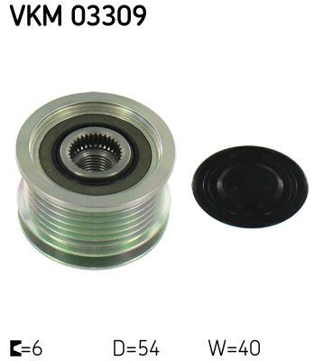 SKF Dispositivo ruota libera alternatore VKM 03309 VKM 03309 Puleggia alternatore SKF FORD B-MAX costo