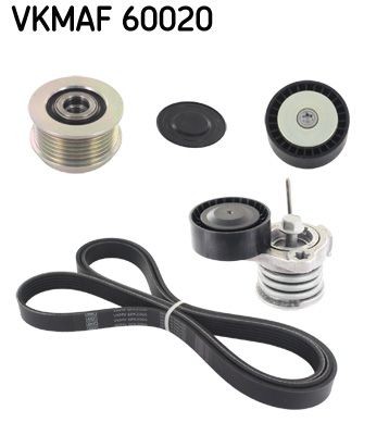 SKF Kit Cinghie Poly-V VKMAF 60020 VKMAF 60020 costo Kit cinghie poly-v CHEVROLET G20 SKF