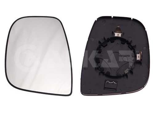 ALKAR Mirror Glass, outside mirror 6431867 ALKAR 6431867 CITROËN BX Hatchback side mirror glass replacement