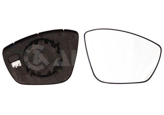 ALKAR Vetro specchio, specchio esterno 6432296 ALKAR 6432296 Vetro specchio, specchio esterno