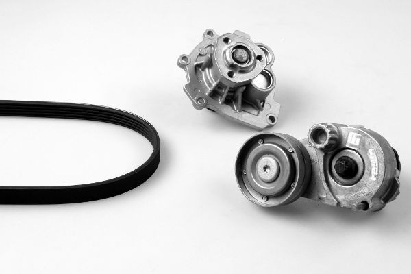 GK Vattenpump + drivremssats K980768B FIAT fläktrem GK K980768B