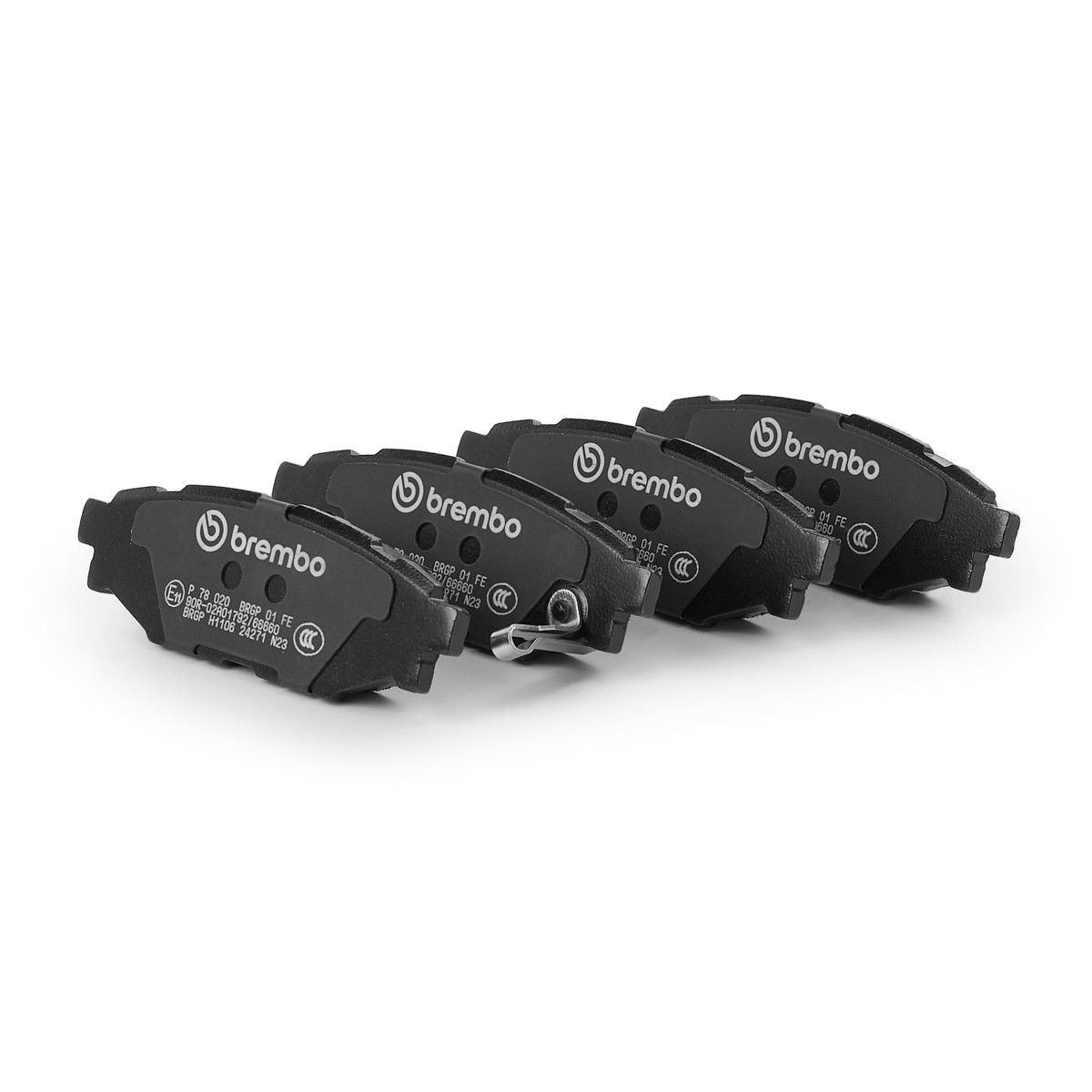 BREMBO Brake pad set P 78 020 BREMBO P 78 020 Brake pad set - Subaru Legacy 5 tuning parts