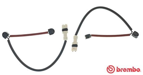 BREMBO Waarschuwingscontact, remvoering- / blokslijtage A 00 406 BREMBO A 00 406 originele Slijtage indicator remblokken Porsche Boxster 987 kosten