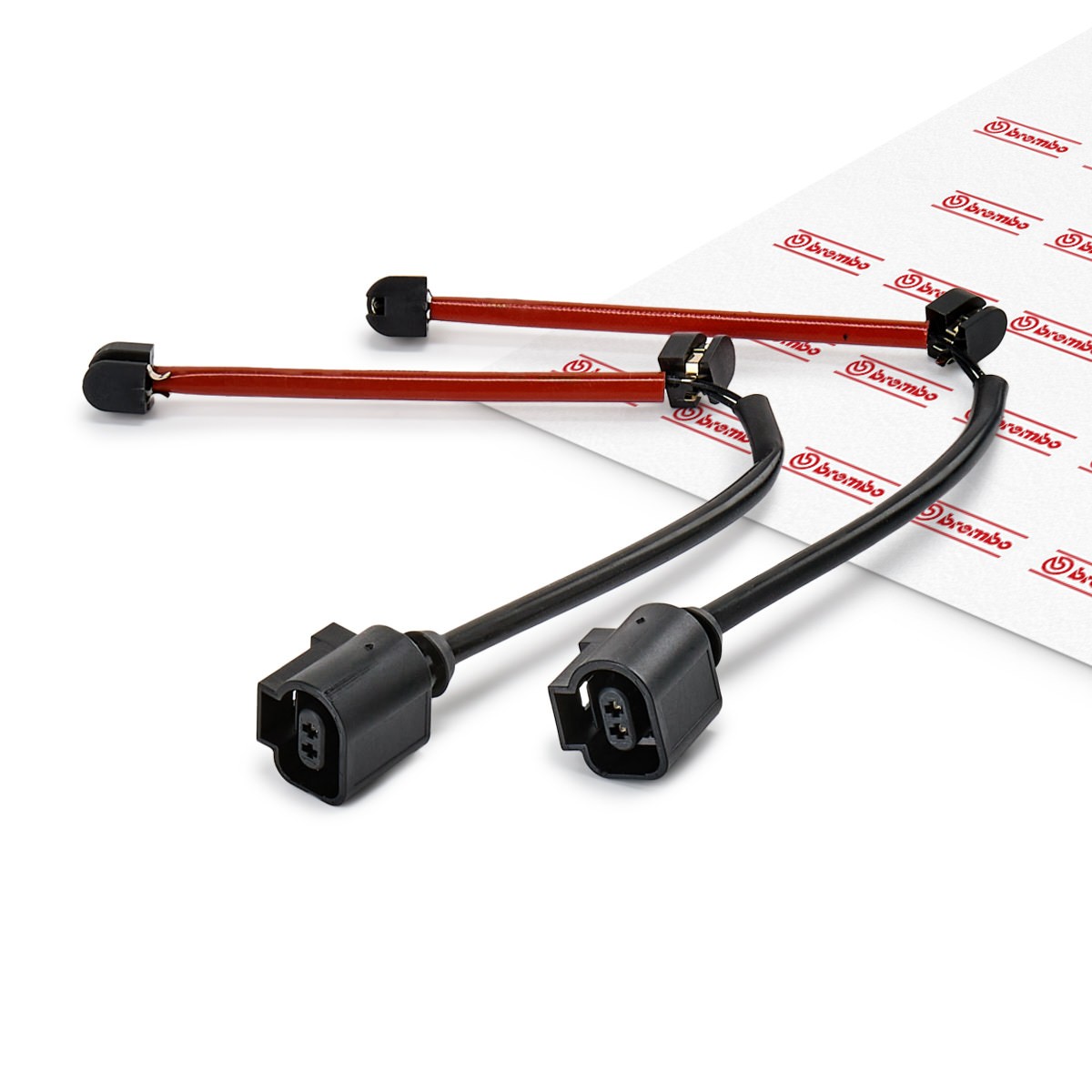 Výstrażný kontakt opotrebenia brzdového oblożenia BREMBO A 00 448 BREMBO A 00 448 Senzor opotrebenia brzdových dostičiek PORSCHE PANAMERA 2025