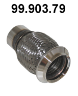 EBERSPÄCHER Flexitoru, väljalskesüsteem 99.903.79 Summuti sukk EBERSPÄCHER Fiat 850 99.903.79
