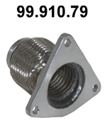 EBERSPÄCHER Fleksrør, udstødningssystem 99.910.79 Flex udstødningsrør EBERSPÄCHER LAGUNA 99.910.79 billig