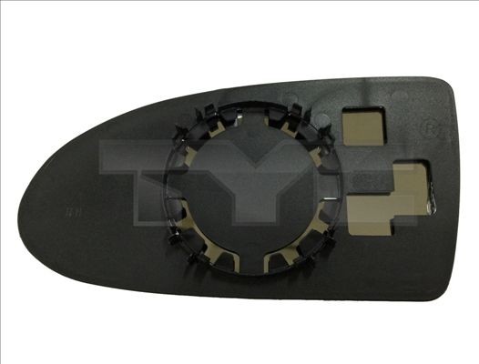 Spejlglas, udvendig spejl TYC 313-0049-1 TYC 313-0049-1 Spejlglas foran venstre højre Hyundai ACCENT 2021