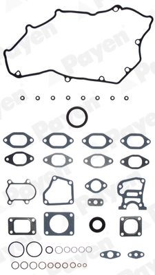 PAYEN Gasket Set, cylinder head DX391 DX391 PAYEN head gasket kit RENAULT TRUCKS