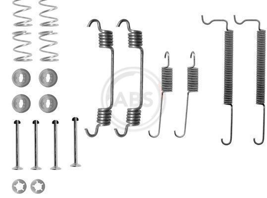 A.B.S. Kit de acessórios, maxilas do travão 0710Q 0710Q Kit de acessórios maxilas do travão FORD B-MAX A.B.S.