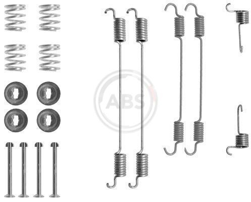 A.B.S. Kit d'accessoires, mâchoire de frein 0750Q A.B.S. 0750Q d'origine Kit d'accessoires mâchoires de frein 207 3 Portes coût