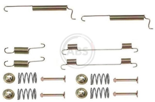 A.B.S. Toebehoren, remschoen 0795Q A.B.S. 0795Q Rem montageset DACIA LOGAN originele