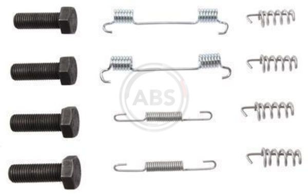 A.B.S. Monteringssats för bromsbackar (parkeringsbroms) 0865Q Byta Monteringssats bromsbackar Mercedes SL R230 kostnad A.B.S. 0865Q