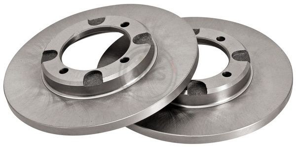 A.B.S. Bremseskive 15522 A.B.S. 15522 Bremseskive MITSUBISHI Colt II (C10) 1.6 Turbo ECi (C13A) 125 HK 1987