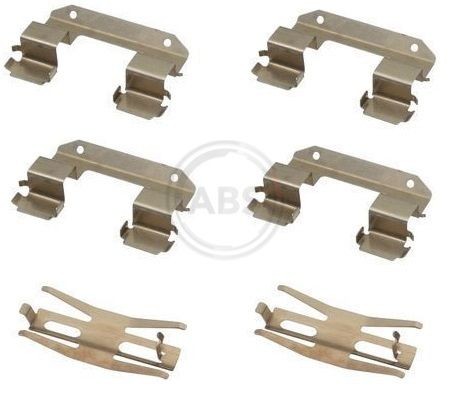 A.B.S. Sada príslużenstva oblożenia kotúčovej brzdy 1618Q Sada príslużenstva oblożenia kotúčovej brzdy A.B.S. Porsche 911 1618Q