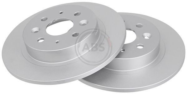 A.B.S. Brake disc 17065 A.B.S. 17065 KIA Sephia / Mentor I Hatchback (FA) rear brake discs