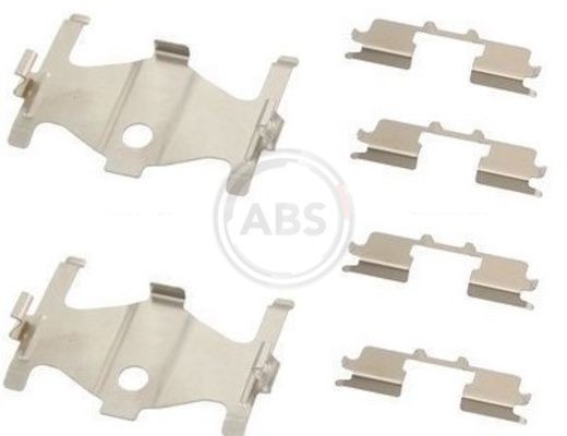 A.B.S. Kit d'accessoires, plaquette de frein à disque 1710Q 1710Q Kit d'accessoires, plaquette de frein à disque A.B.S. KIA K2700
