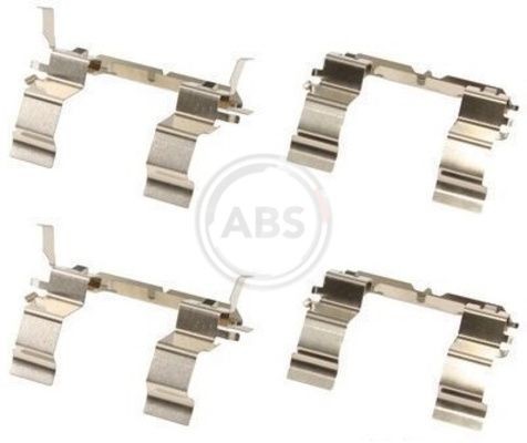 A.B.S. Accessoireset, schijfremblok 1756Q A.B.S. 1756Q Accessoireset, schijfremblok Subaru Outback BR goedkoop