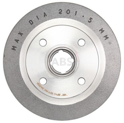 A.B.S. Brzdový bubon 2871-S Bubnové brzdy A.B.S. Tesla MODEL Y 2871-S