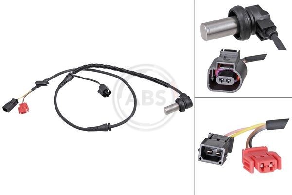 A.B.S. ABS Sensor 30122 A.B.S. 30122 ABS sensor Volkswagen PASSAT originale