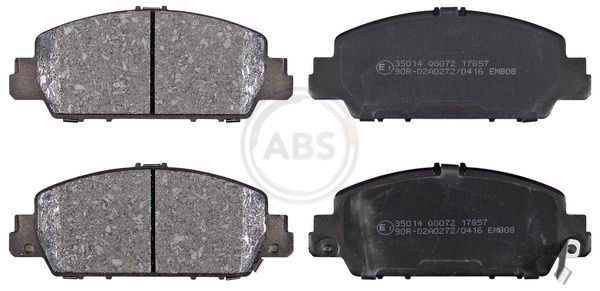 A.B.S. Brzdové doštičky/platničky 35014 A.B.S. 35014 originálne Brzdové platničky Honda HR-V II cena