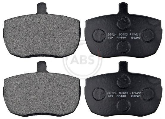 A.B.S. Τακάκια φρένων 36124 36124 Τακάκια φρένων A.B.S. FORD TRANSIT COURIER