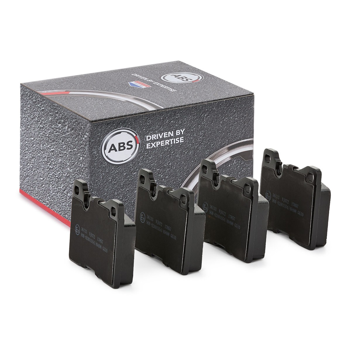 A.B.S. Kit pastiglie freni 36133 A.B.S. 36133 Kit pastiglie freni MASERATI Biturbo Spider 2.0 188 CV 1990