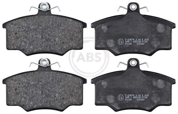 A.B.S. Brake pad set 36138 A.B.S. 36138 Brake pad set VOLVO 340-360 Hatchback (343, 345) 2.0 109 hp 1988