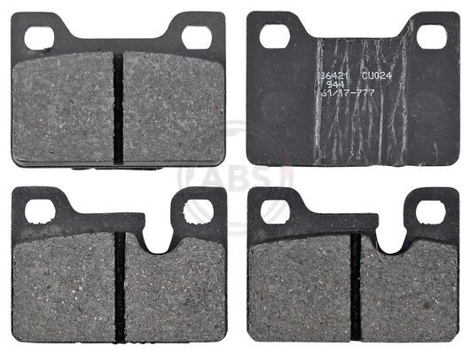 A.B.S. Pastilhas de travão 36421 A.B.S. 36421 Pastilhas de travão BMW E21 a um preço acessível