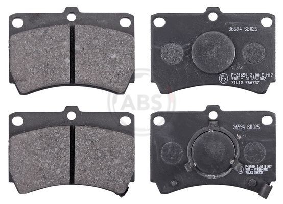 A.B.S. Jarrupalat, levyjarru 36594 36594 A.B.S. Kilpajarrupalat Kia CEE'D hinta