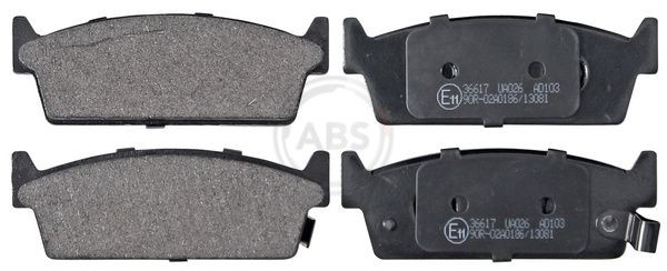 A.B.S. Bremžu kluči 36617 A.B.S. 36617 orģinālās Bremžu kluči Nissan 200SX S13 cena