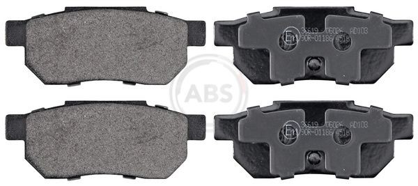 A.B.S. Brake pad set 36619 A.B.S. 36619 Accord III Coupe racing brake pads cost
